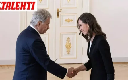 Niinistö Responds to Marin’s Book Claim: ‘I Have No Recollection’