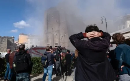Medieval Tower Partially Collapses in Rome, Injures Worker, Traps Another