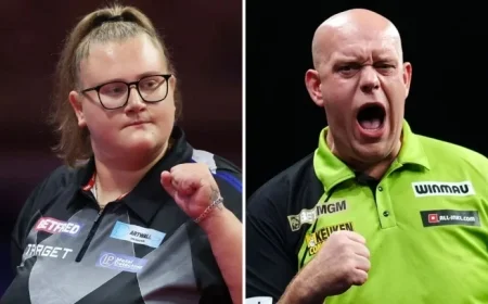 Beau Greaves Battles Michael van Gerwen in 2025 Grand Slam of Darts Groups