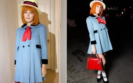 Lily Allen Channels Madeline for Halloween, Playfully Addressing Marriage Rumors