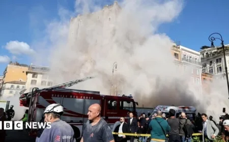 Rescue Efforts Intensify as Medieval Tower Collapses in Rome