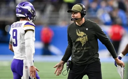 Vikings Climb NFC North Playoff Ladder with Win Over Lions