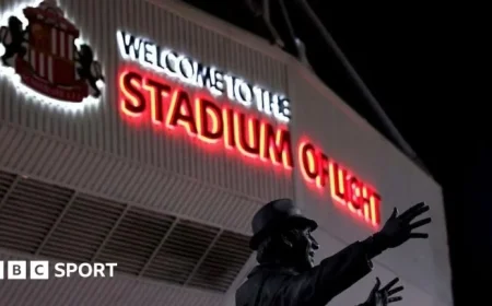 Live Updates: Sunderland vs Everton – Premier League Score and Stats