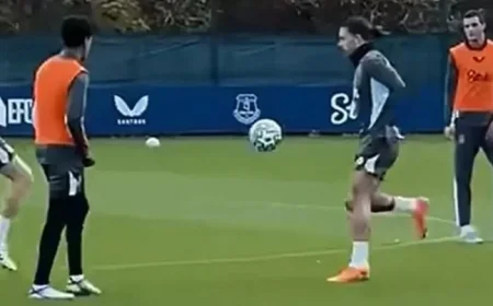 Jack Grealish’s Private Actions Spark Controversy at Everton Training