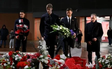 Real Madrid Honors Diogo Jota and Andre Silva at Anfield