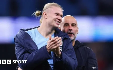 Haaland’s Double Leads Man City to 3-1 Victory Over Bournemouth