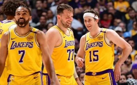 Lakers Exclude Doncic, Reaves for Trail Blazers Matchup