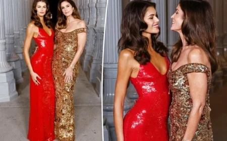 Cindy Crawford, Kaia Gerber Shine in Gucci at 2025 LACMA Gala