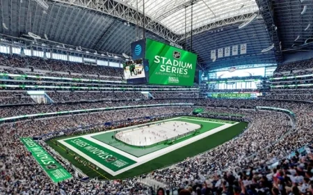 Cowboys Stadium to Host 2027 Stars’ Stadium Series Event