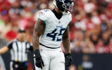 Ravens Acquire Titans’ Dre’Mont Jones; Live 2025 NFL Trade Updates