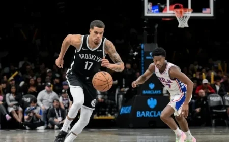 Nets’ Michael Porter Jr. Absent; Danny Wolf Set to Face Timberwolves