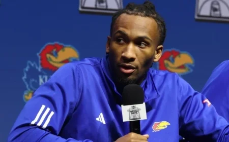 Kansas Star Freshman Darryn Peterson Set for Impressive College Debut