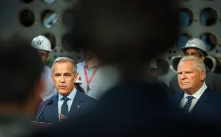 Ontario Premier Says Carney Urged Ford to Withdraw Anti-Tariff Ad