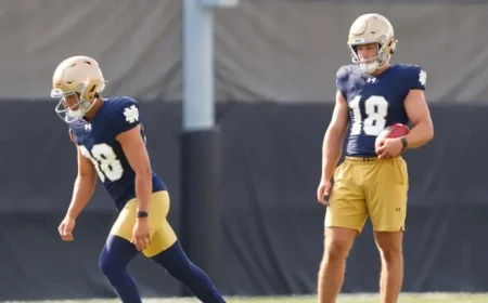Notre Dame Football’s Kicking Struggles Persist Despite Soccer Import Solution