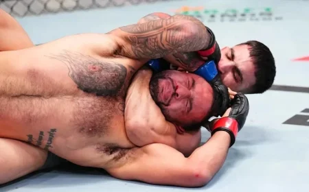 UFC Cuts Isaac Dulgarian After Controversial Loss at Vegas 110