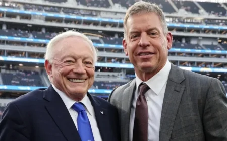 Troy Aikman Voices Cowboys Fans’ Thoughts on Jerry Jones’ Trade Hint