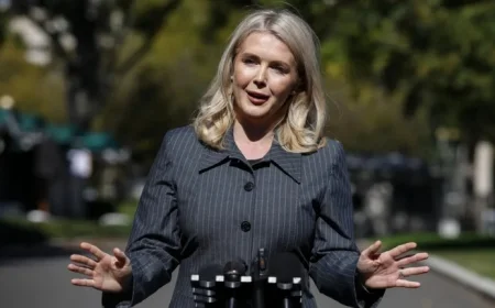 Karoline Leavitt Addresses Age Gap Criticism with Airbrushed Photo of Husband