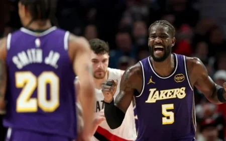 Lakers Triumph as Nick Smith Jr. Shines Against Blazers
