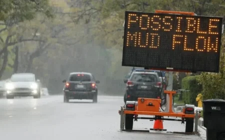 Storms Strike California, Prompting Warnings for Millions