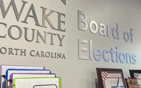 Wake County: Election Day Set for 13 Municipalities on Nov. 4