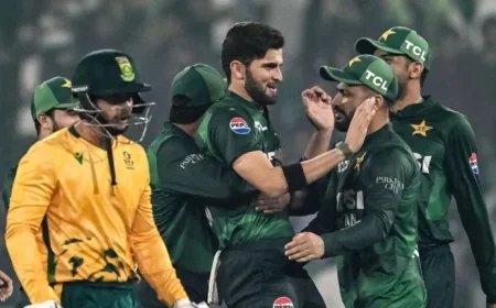 Pakistan Faces South Africa in Struggling ODI Series