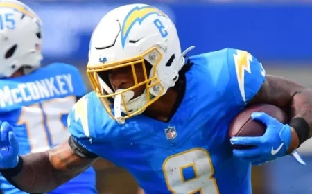 Omarion Hampton’s Return: Injury Update and Timeline for Chargers RB