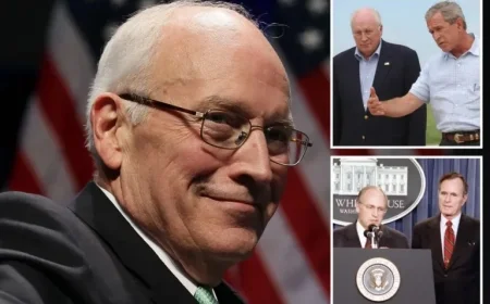 Former Vice President Dick Cheney Passes Away at 84