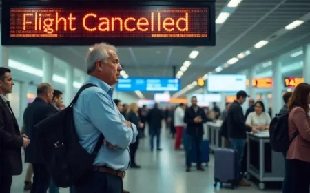 Major US Airports Disrupted: 172 Flights Canceled, 4100 Delays Impact Thousands