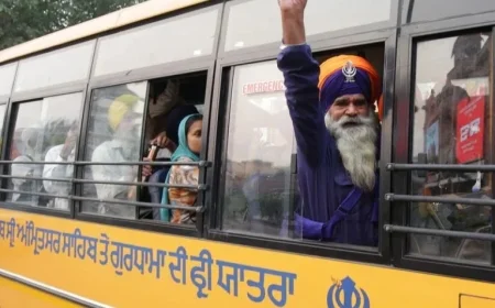 Sikh Jatha Enters Pakistan for Gurpurb After Operation Sindoor, No NRI Pilgrims