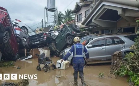 Typhoon Hits Philippines: Three Dead, Island Devastated