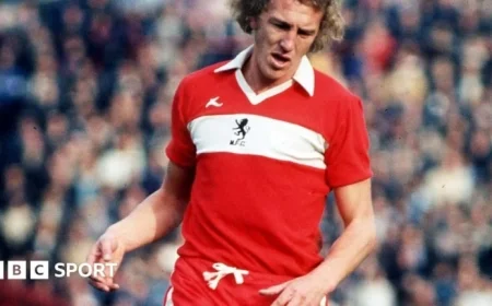 Middlesbrough Legend Stuart Boam Passes Away at 77