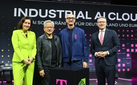 Nvidia and Deutsche Telekom Forge €1B Data Center Deal in Munich