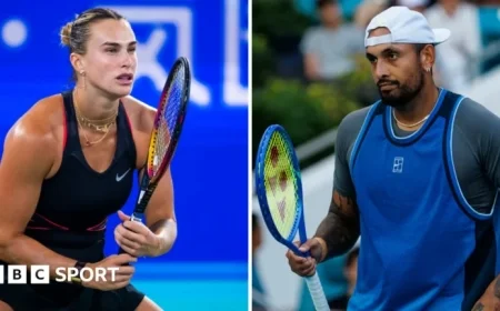 Aryna Sabalenka Faces Nick Kyrgios in Dubai Showdown on December 28