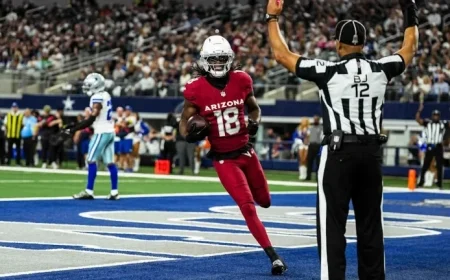 Marvin Harrison Jr., Brissett, Nolen Power Cardinals’ Monday Night Win Over Cowboys