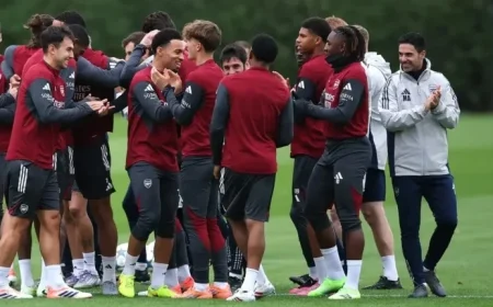 Arteta Discusses Rosický as Anticipation Builds for an Energetic Eden