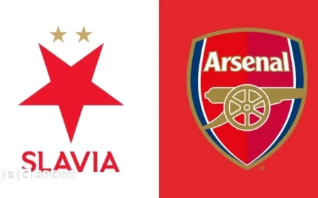 Slavia Prague vs Arsenal: Champions League Stats and Head-to-Head Analysis