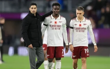 Bukayo Saka’s Message Highlights Arsenal’s Premier League Title Ambitions