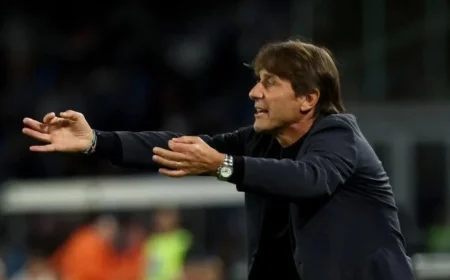 Conte Criticizes Three Months of Napoli’s Dominance and Referee Remarks