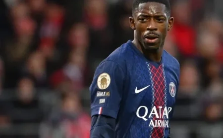 PSG Starts Dembélé, Ruiz Against Bayern Munich; Neves on Bench