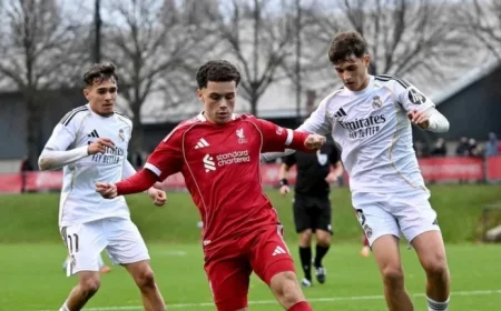 Real Madrid Defeats Liverpool in Youth League Clash at Kirkby