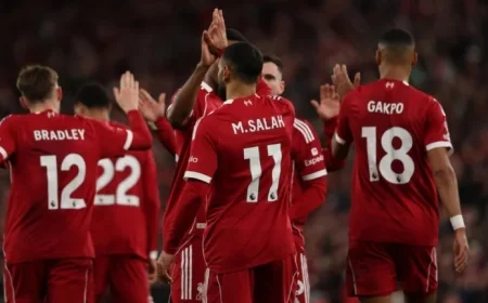 Liverpool’s Carlsberg Player of the Match Announced Against Aston Villa