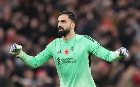 Liverpool’s Giorgi Mamardashvili Shines with ‘Unbelievable’ Save Against Aston Villa