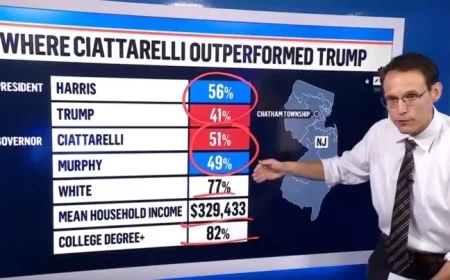 Election 2025: Steve Kornacki Analyzes NJ and VA Voting Trends Post-Trump Victory