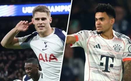 Van de Ven Scores After 70m Sprint; Díaz Shines in Bayern’s Paris Victory