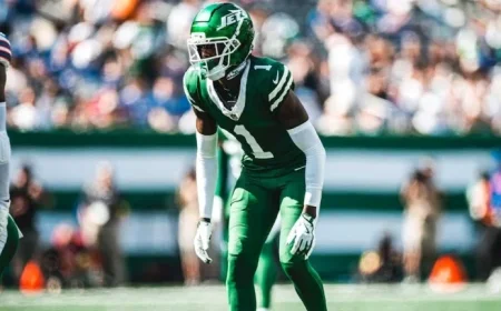 Sauce Gardner Takes No. 1 Jersey, Josh Downs Shifts to No. 2