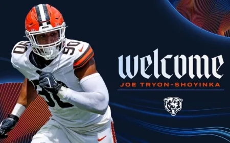Chicago Bears Trade for Tryon-Shoyinka, Place Odeyingbo on IR
