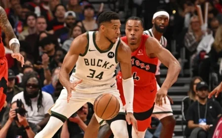 Bucks and Raptors Reveal Starting Lineups for Tuesday’s Rematch