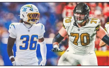 Chargers Acquire Trevor Penning, Relocate Ja’Sir Taylor in 2025 Trade Deadline