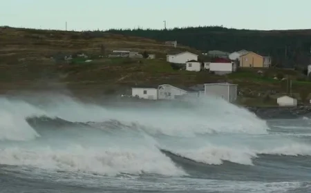 Trepassey Residents Evacuated Amid Intense Winds and Rain in N.L.