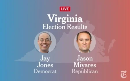 2025 Virginia Attorney General Election Results Announced